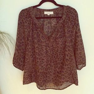 Host Pick! 🎉 Loft blouse EUC